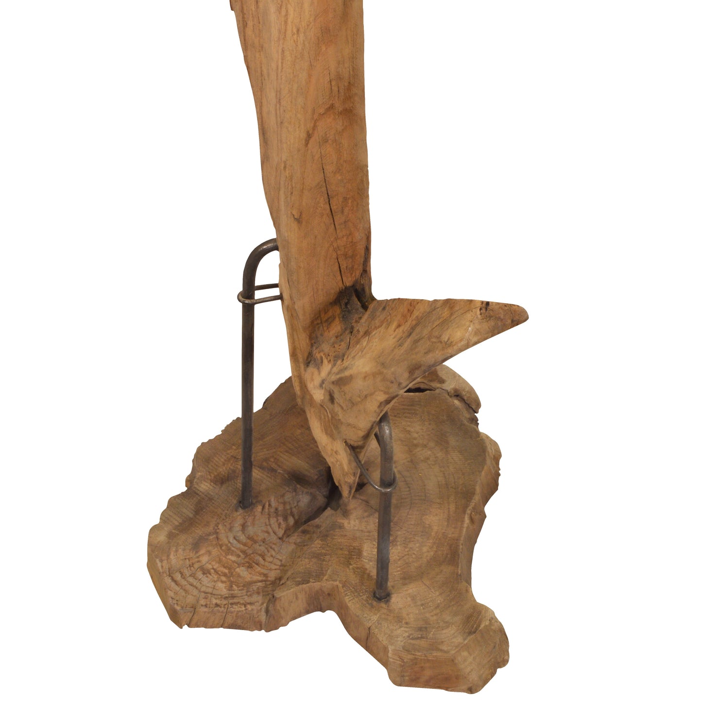 Garderobe >Luku< Kleiderständer Standgarderobe aus recycle Teak