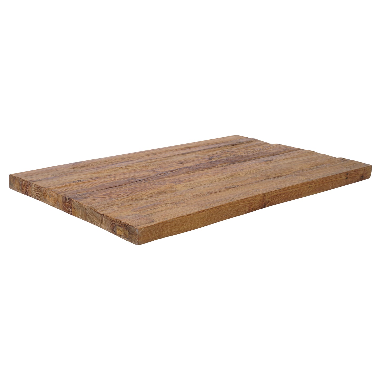 Tischplatte Recycle Teak massives Teakholz - versch. Größen