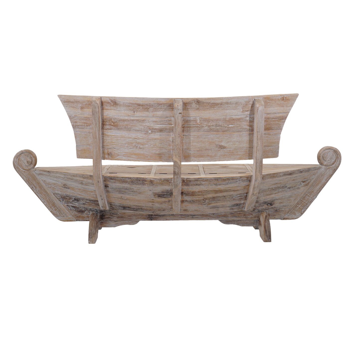 Bootsbank >Sailor< Gartenbank Boot Teakholz - versch. Größen & Farben