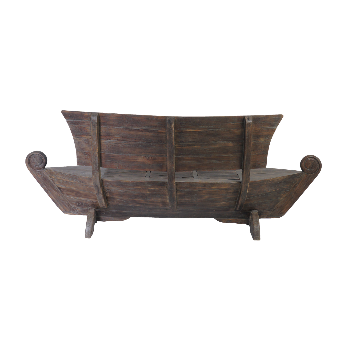 Bootsbank >Sailor< Gartenbank Boot Teakholz - versch. Größen & Farben