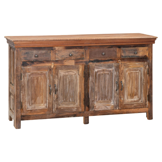 Sideboard mit antiken Türen & 4 Schubladen - 160cm