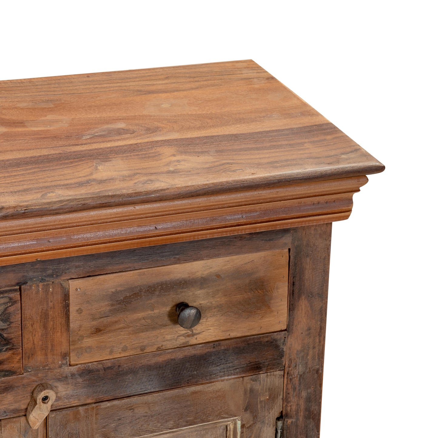 Sideboard mit antiken Türen & 4 Schubladen - 160cm