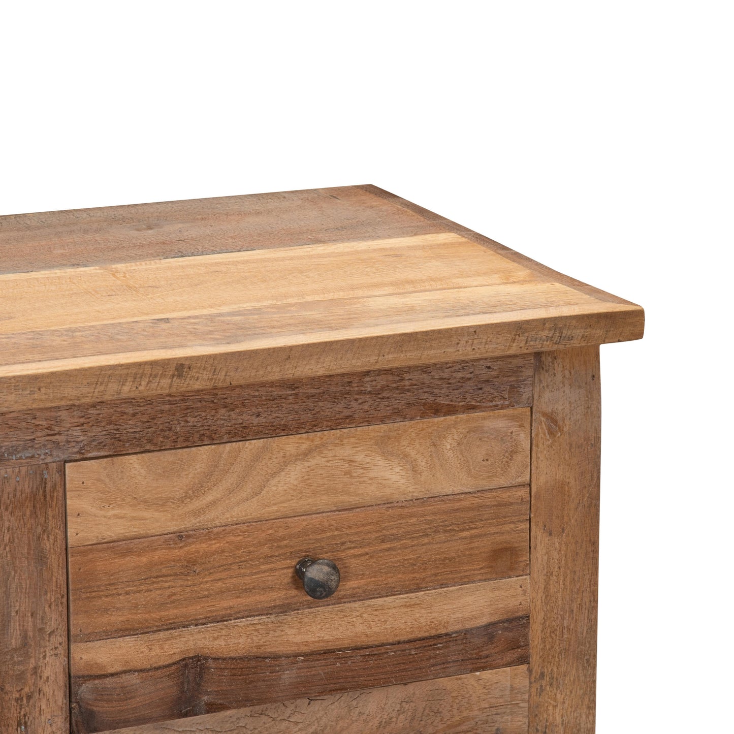 Kommode aus Altholz mit 4 Schubladen