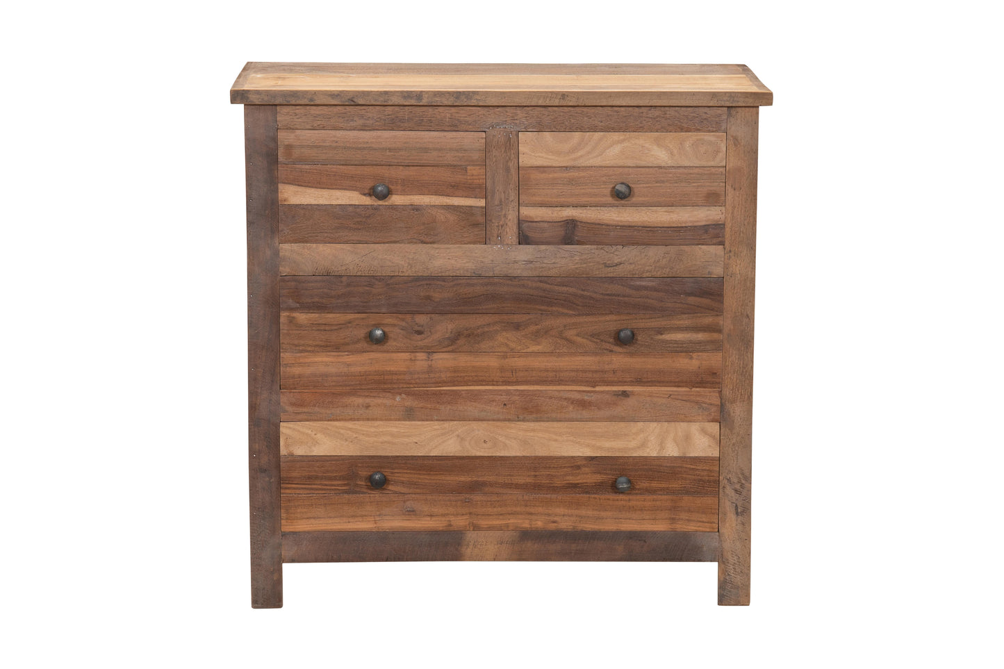 Kommode aus Altholz mit 4 Schubladen