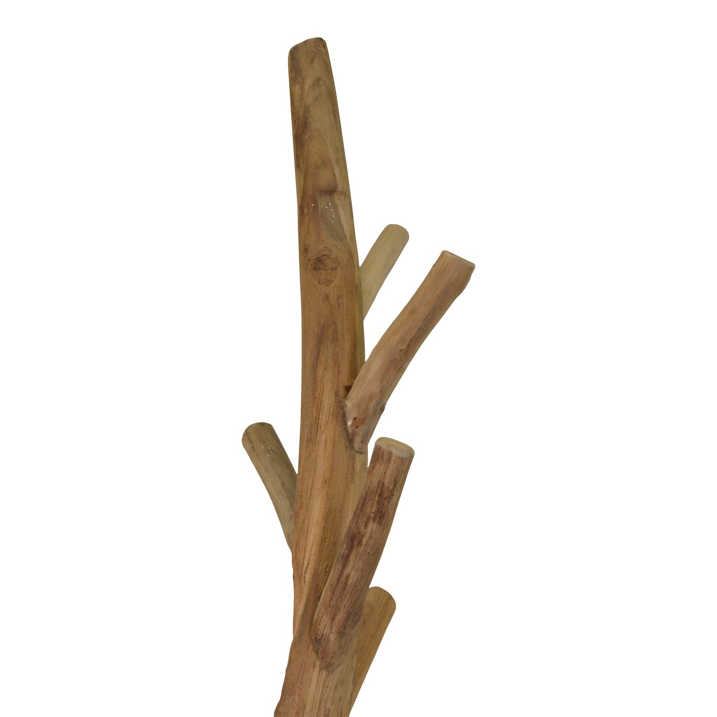 Garderobe >Luku< Kleiderständer Standgarderobe aus recycle Teak