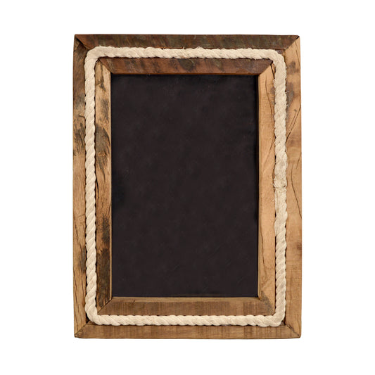 Bilderrahmen Sailor aus recycle Holz mit Seil - versch. Größen