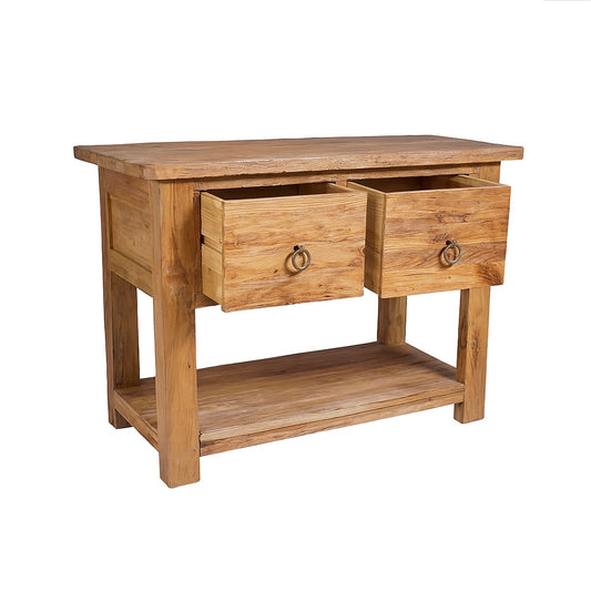 Waschtisch >Maikoor< 100cm Breite aus Recycle Teakholz