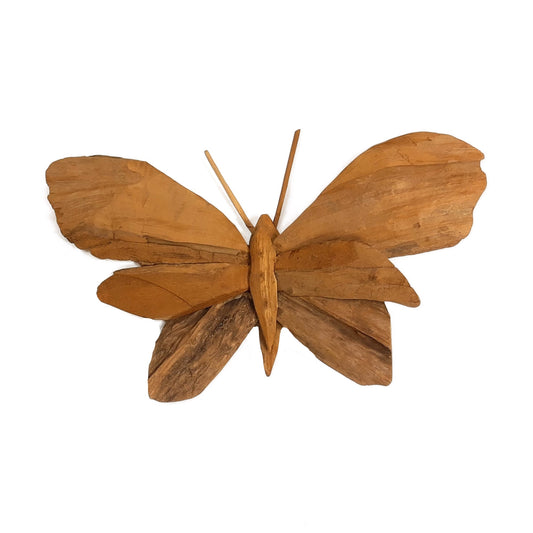 Schmetterling aus Teakholz - verschiedene Größen