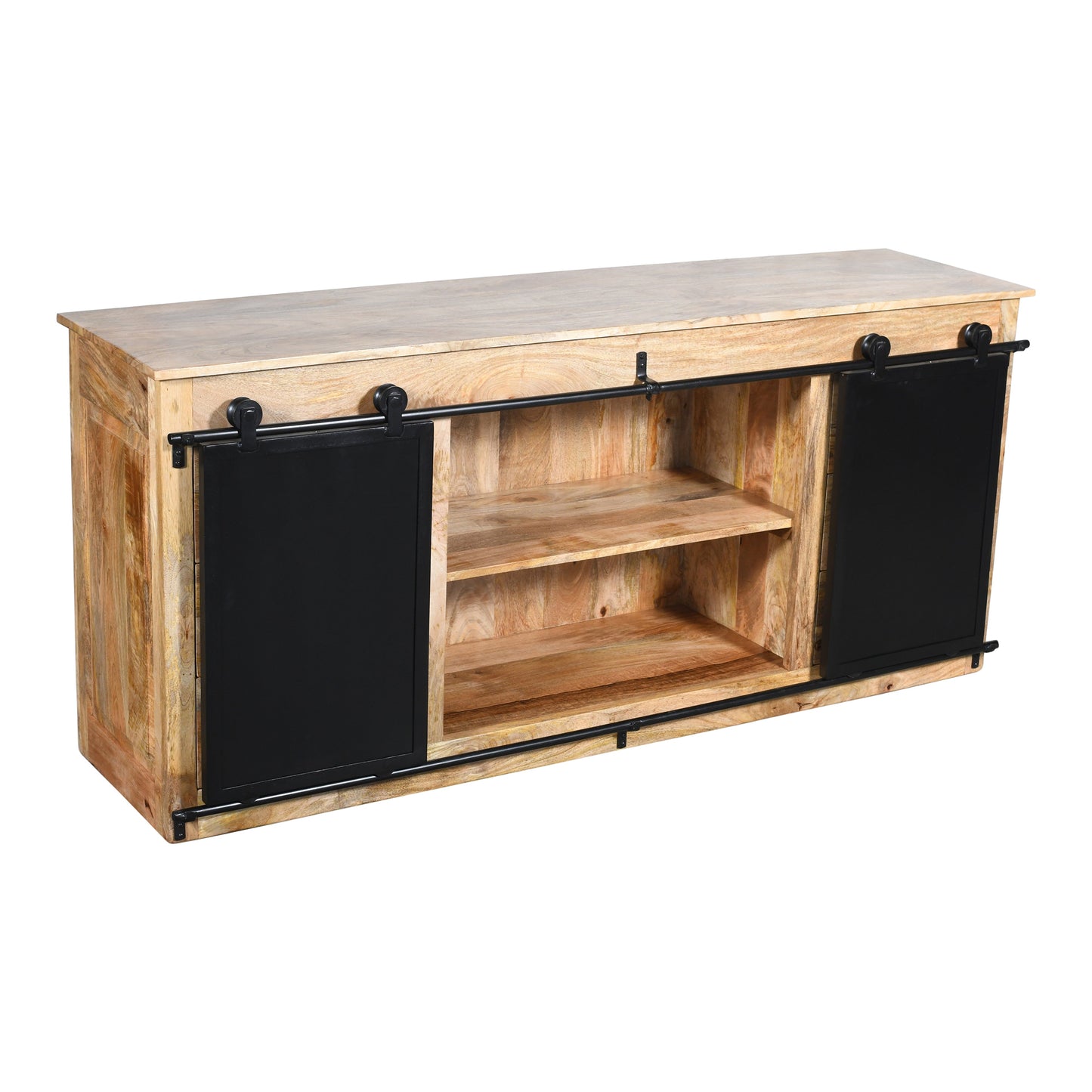 Sideboard >Tucson< aus Mangoholz & Metall - 180cm