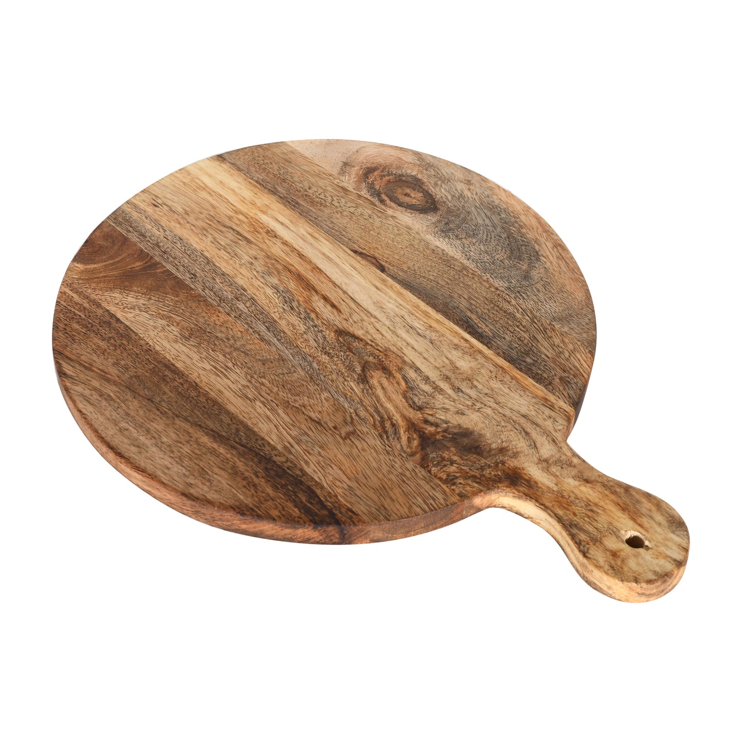 Schneidebrett rund aus Mangoholz 30cm