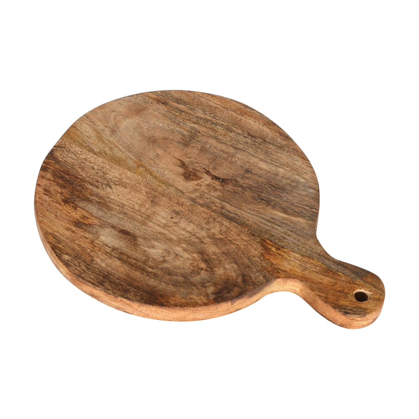Schneidebrett rund aus Mangoholz 20cm