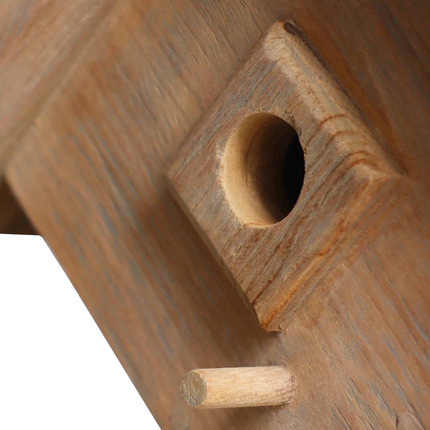 Vogelhaus >Burung< aus Teakholz