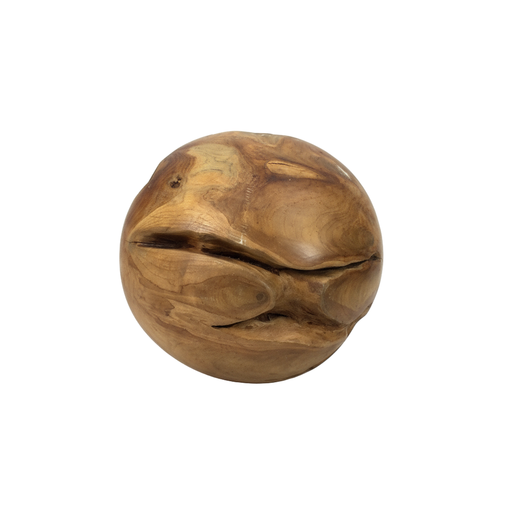 Teakholzkugel