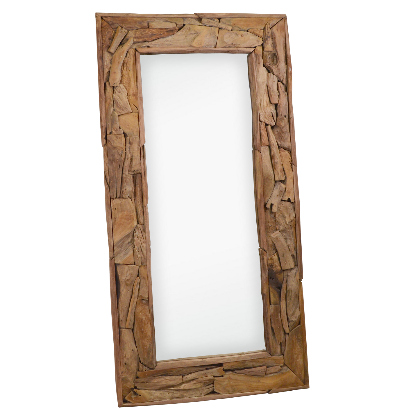 Spiegel Akar aus Teakholz Wurzel - versch. Größen