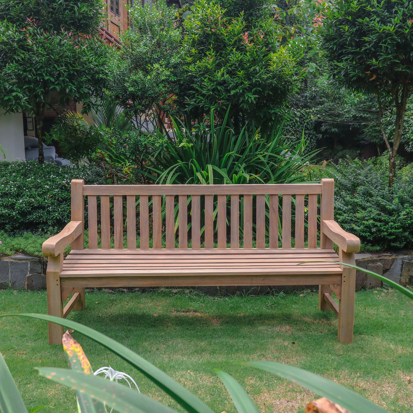 Gartenbank >Borneo< Teakholz 230cm