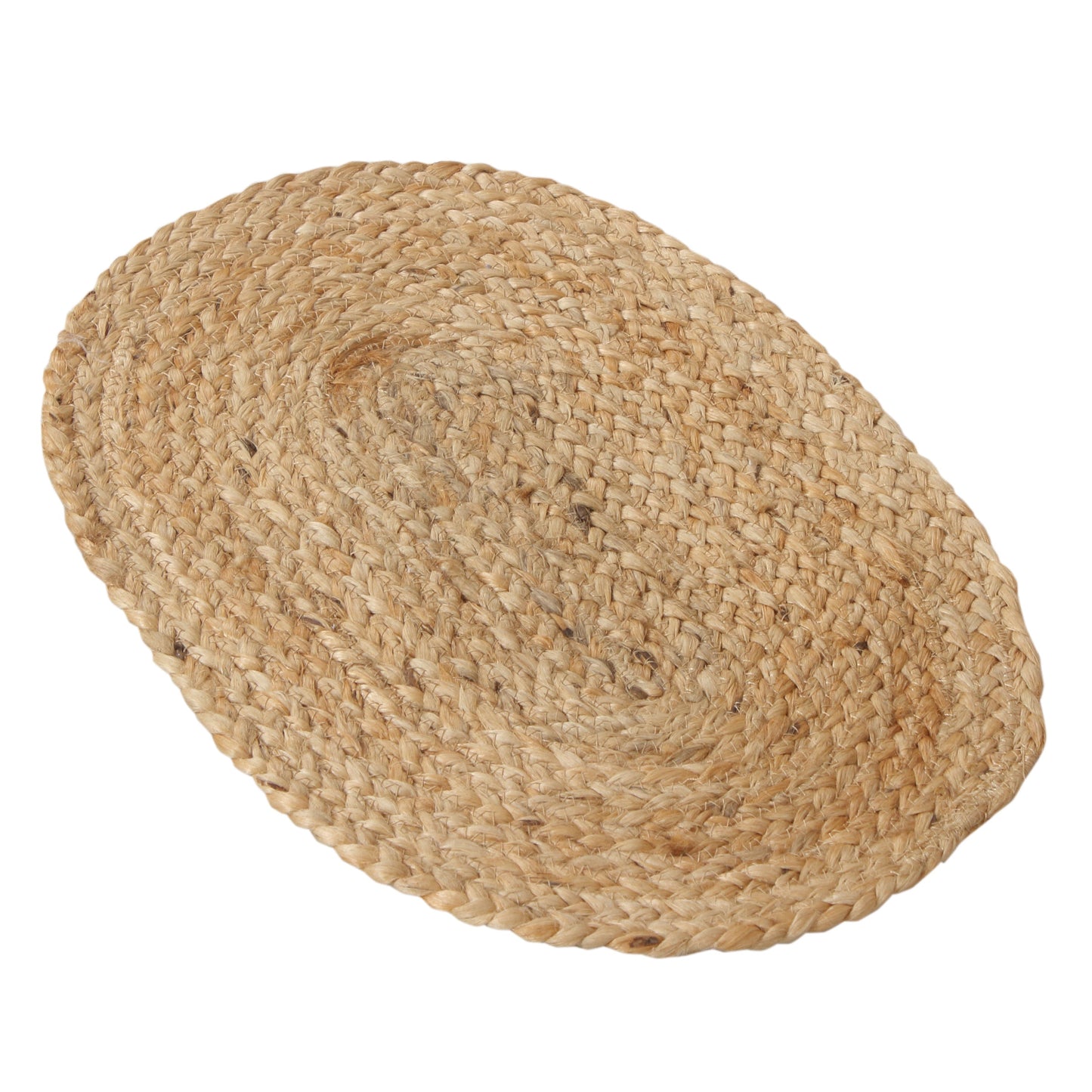Tischset Platzset aus Jute oval natur 45x35cm