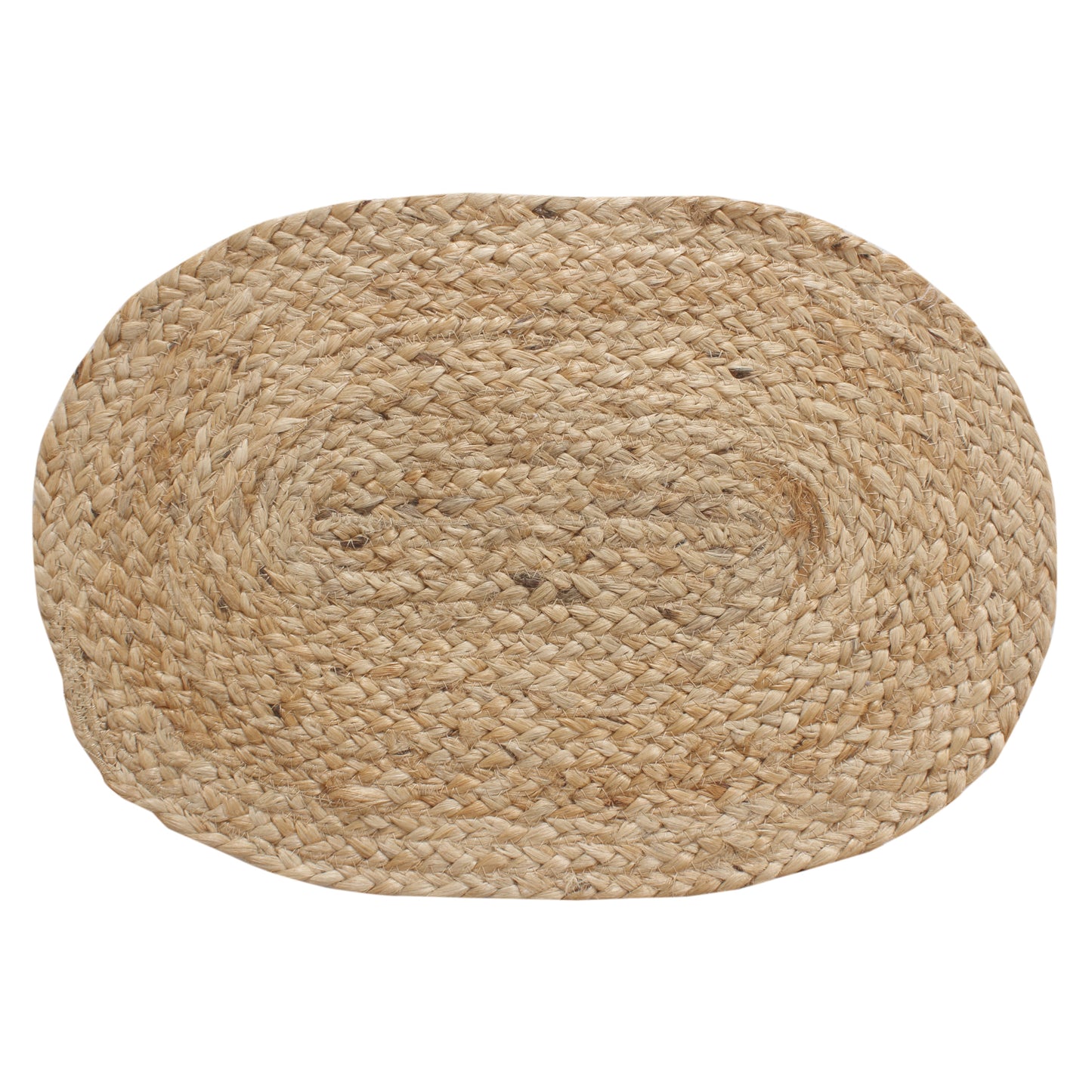 Tischset Platzset aus Jute oval natur 45x35cm