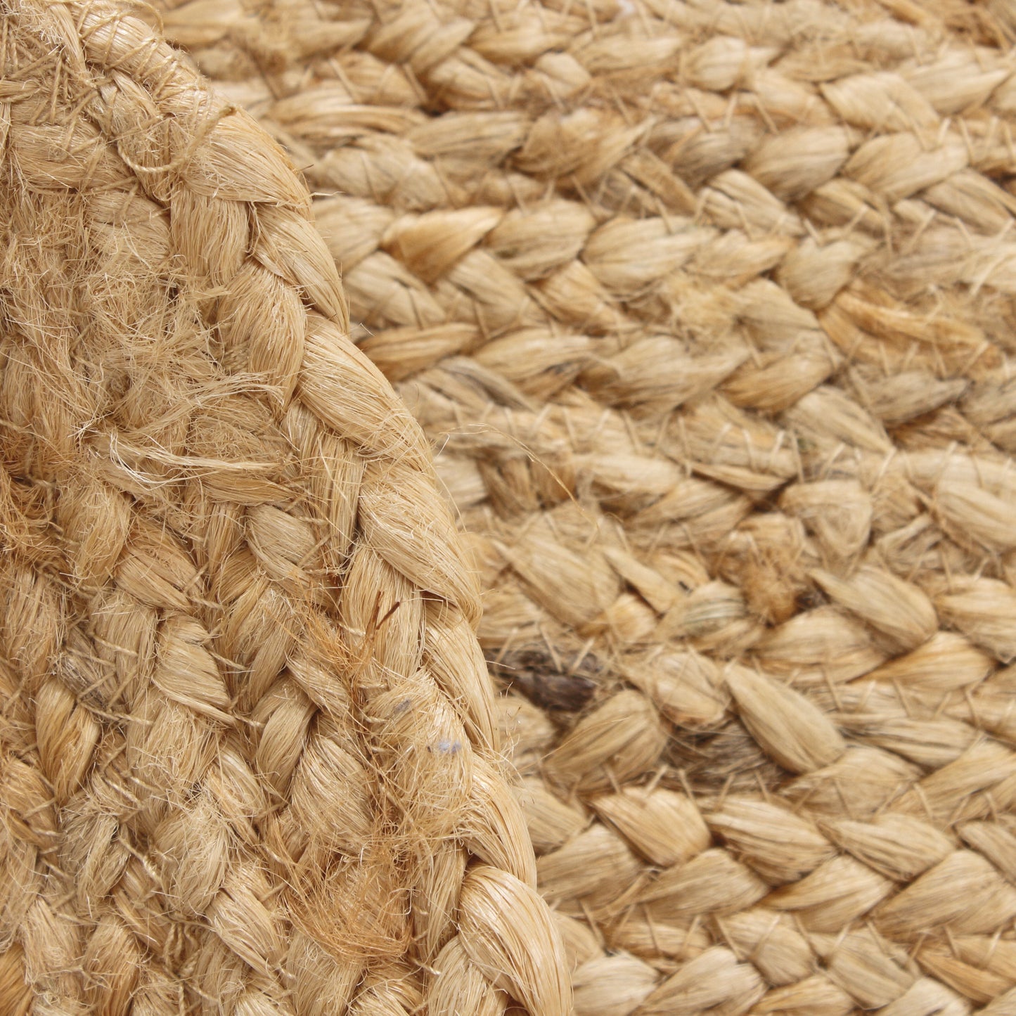 Tischset Platzset aus Jute oval natur 45x35cm