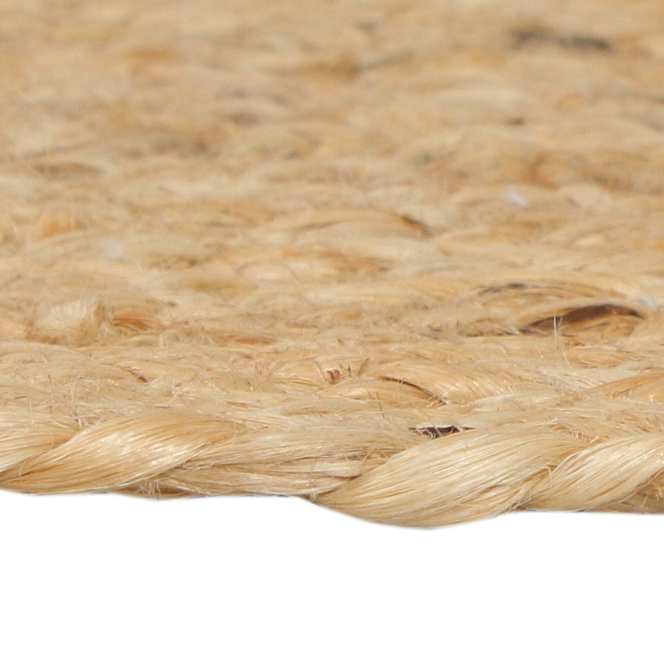 Tischset Platzset aus Jute oval natur 45x35cm