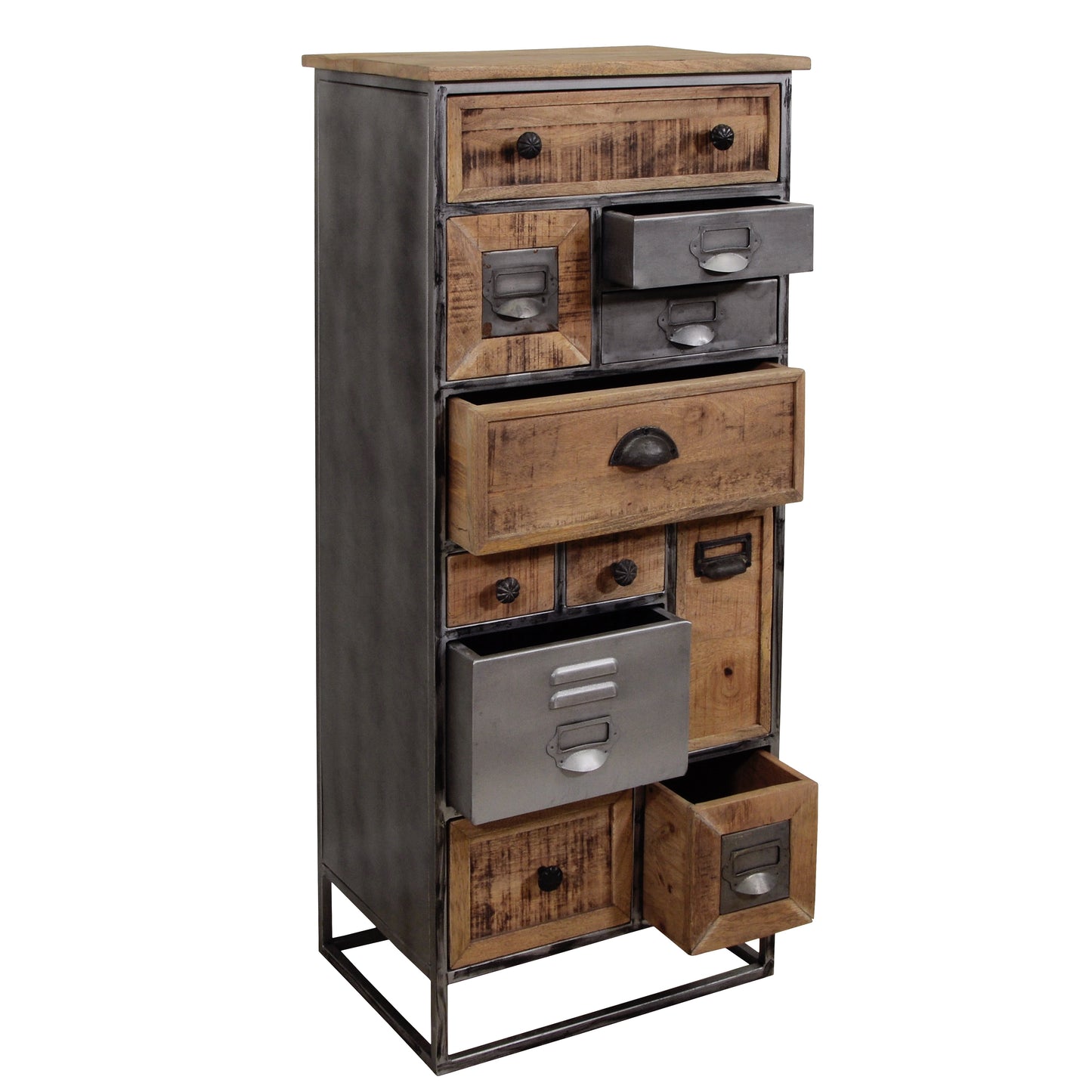 Highboard >Madrid< Mangoholz