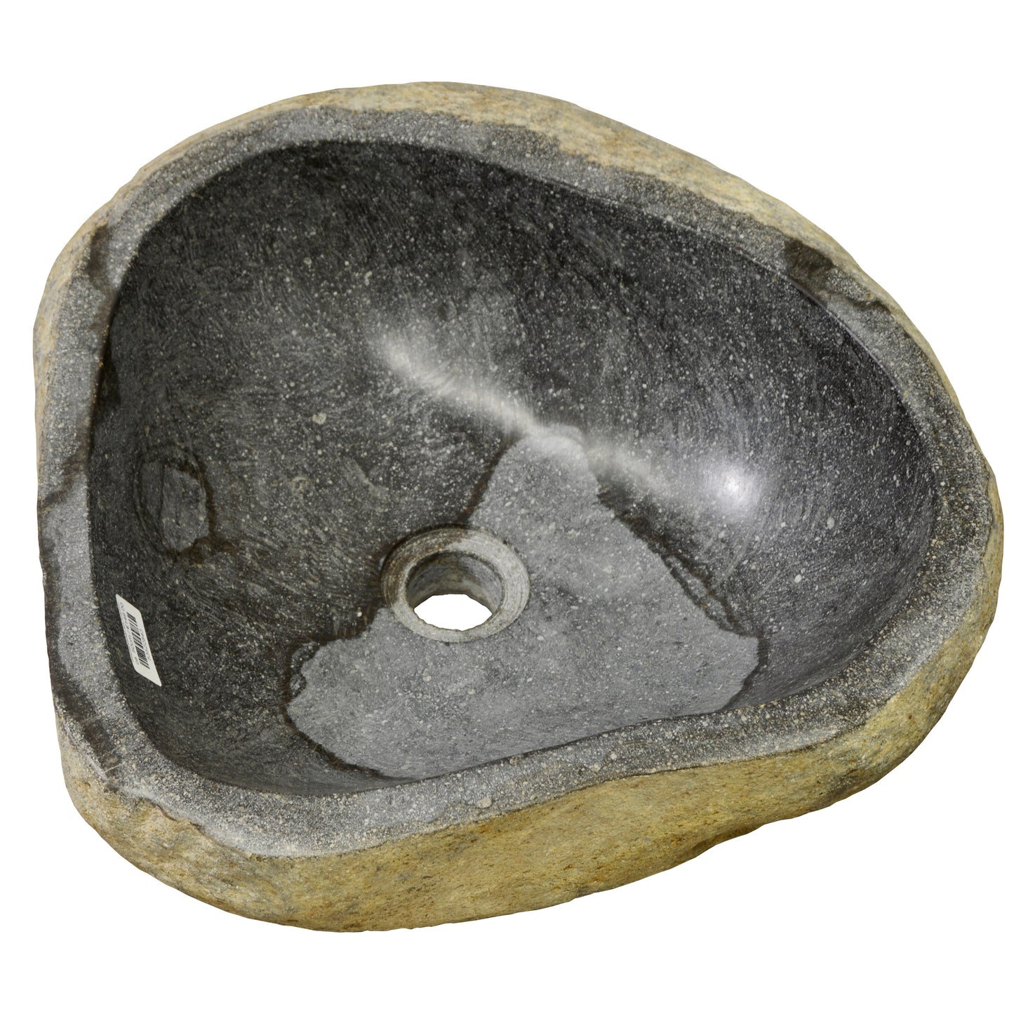 Waschbecken aus Riverstone Unikate - versch. Größen