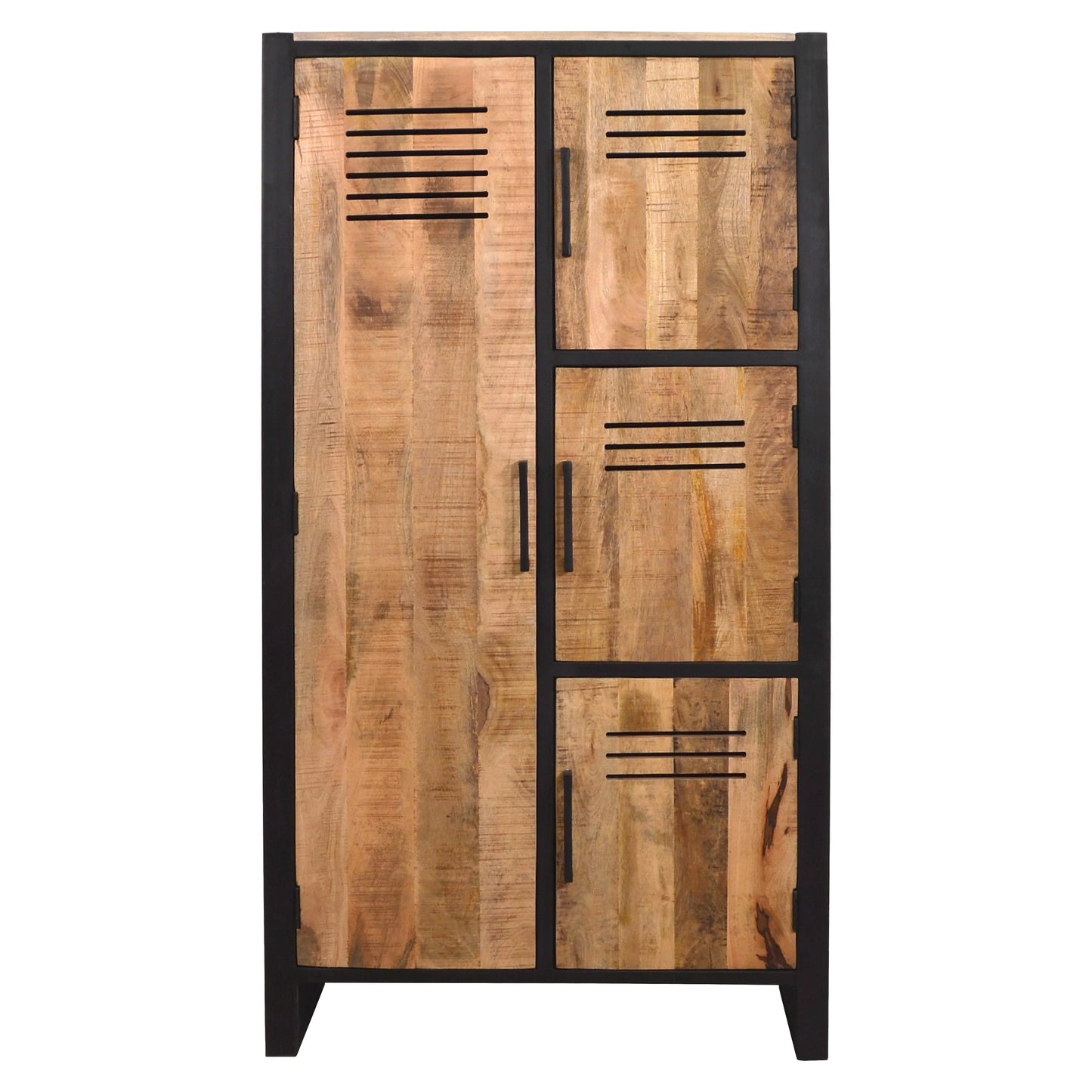 Schrank >Montana< aus Mangoholz & Metall