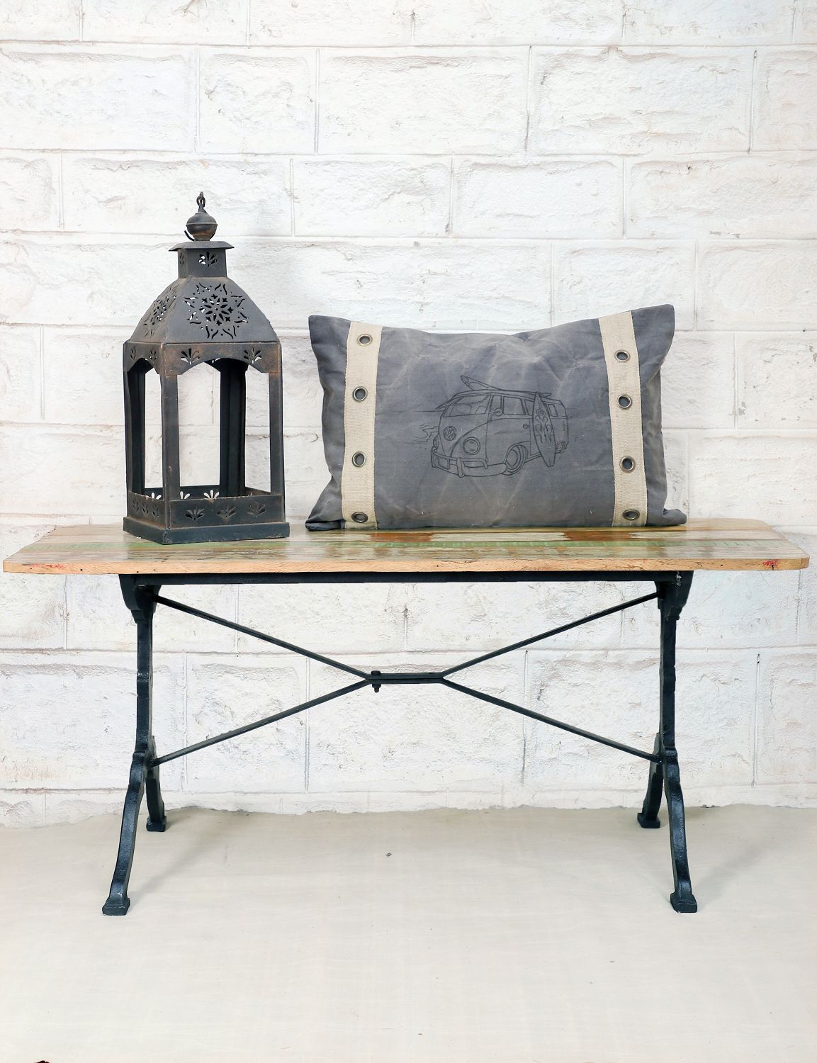 Canvas Kissen Bulli mit Ösen 60x40cm - versch. Farben