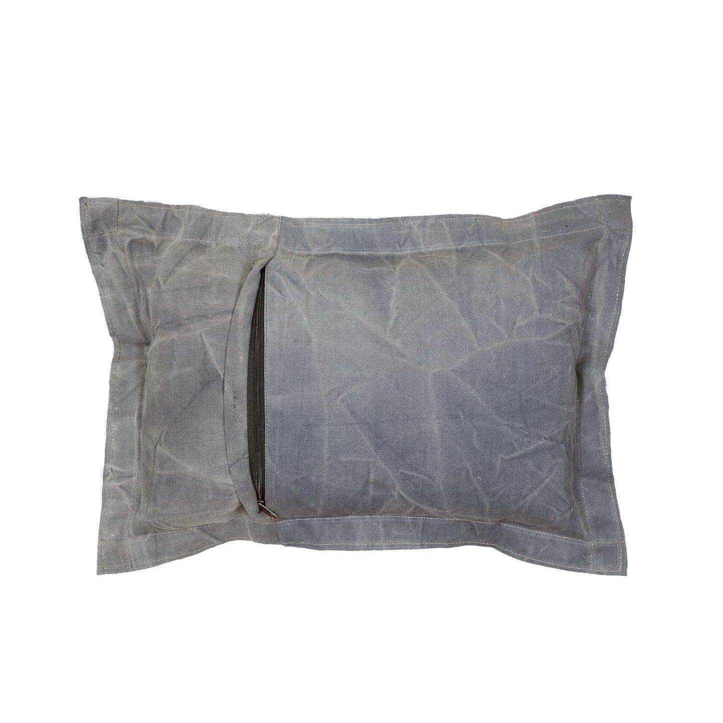 Canvas Kissen Leder Libelle 40x60cm mit Stehsaum - versch. Farben