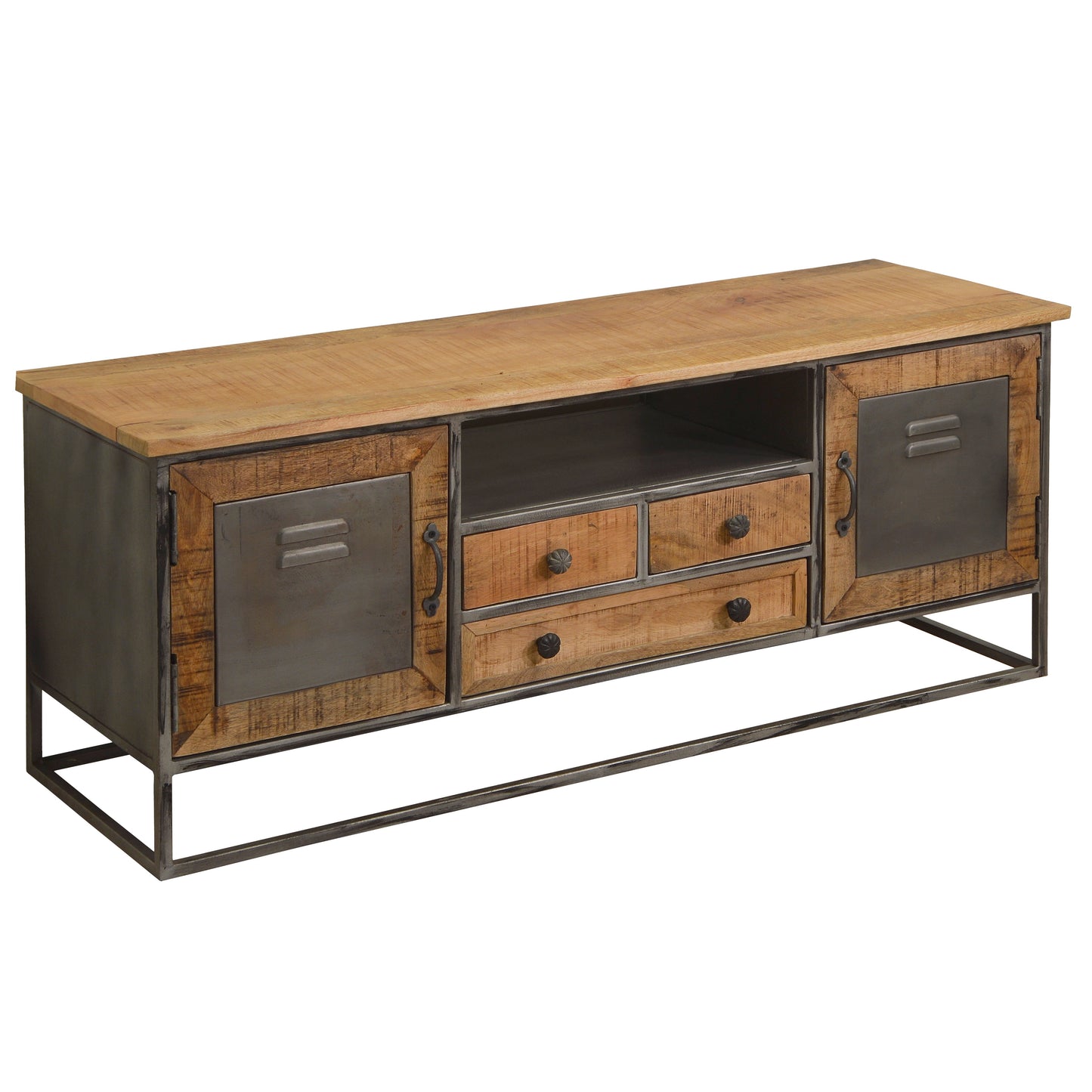 TV-Board >Madrid< Mangoholz - 125 cm