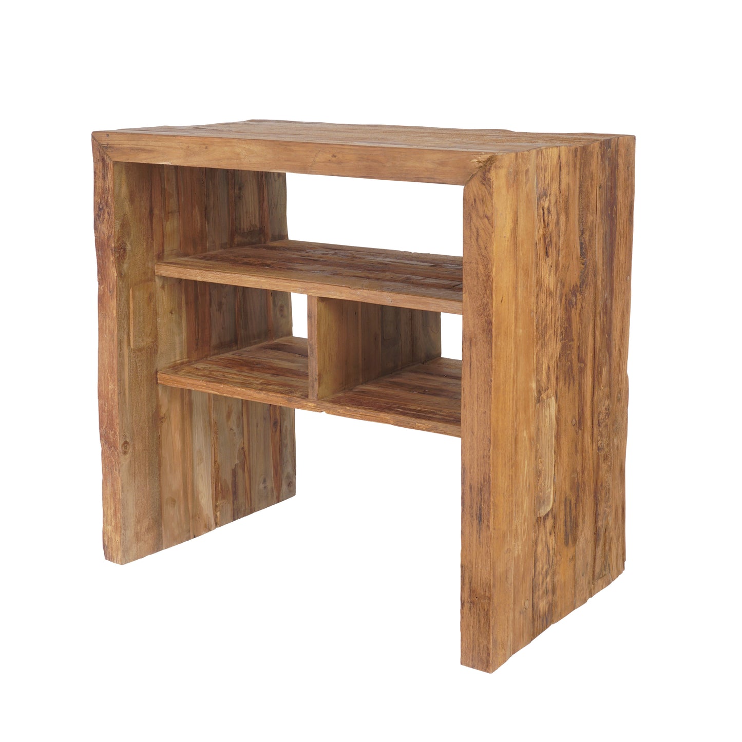 Waschtisch >Sumatra< Teak mit Rattankörben - versch. Größen