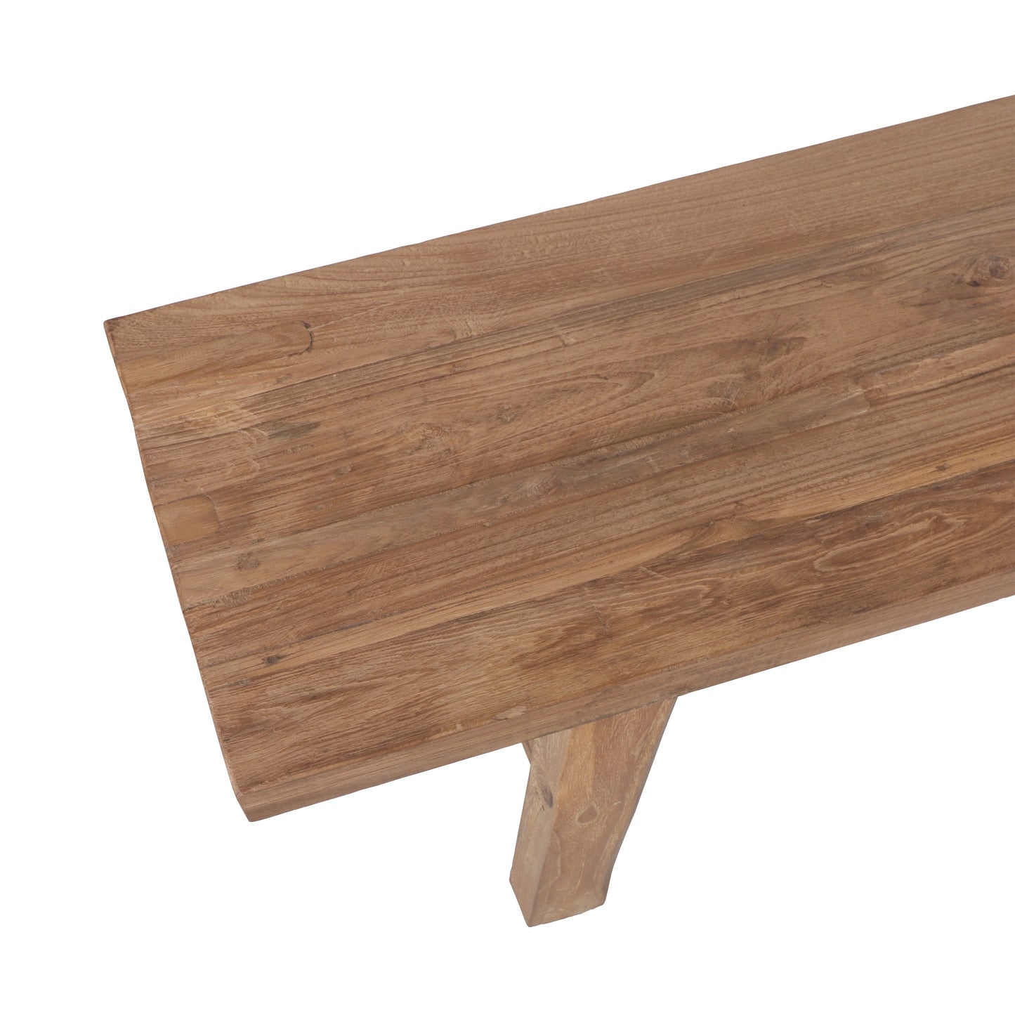 Sitzbank 200cm Bank aus Teakholz Rustikal