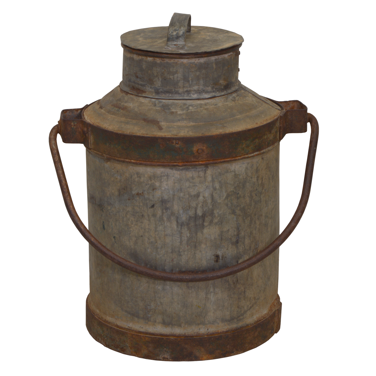 Antike Milchkanne aus Metall Kanne Vintage