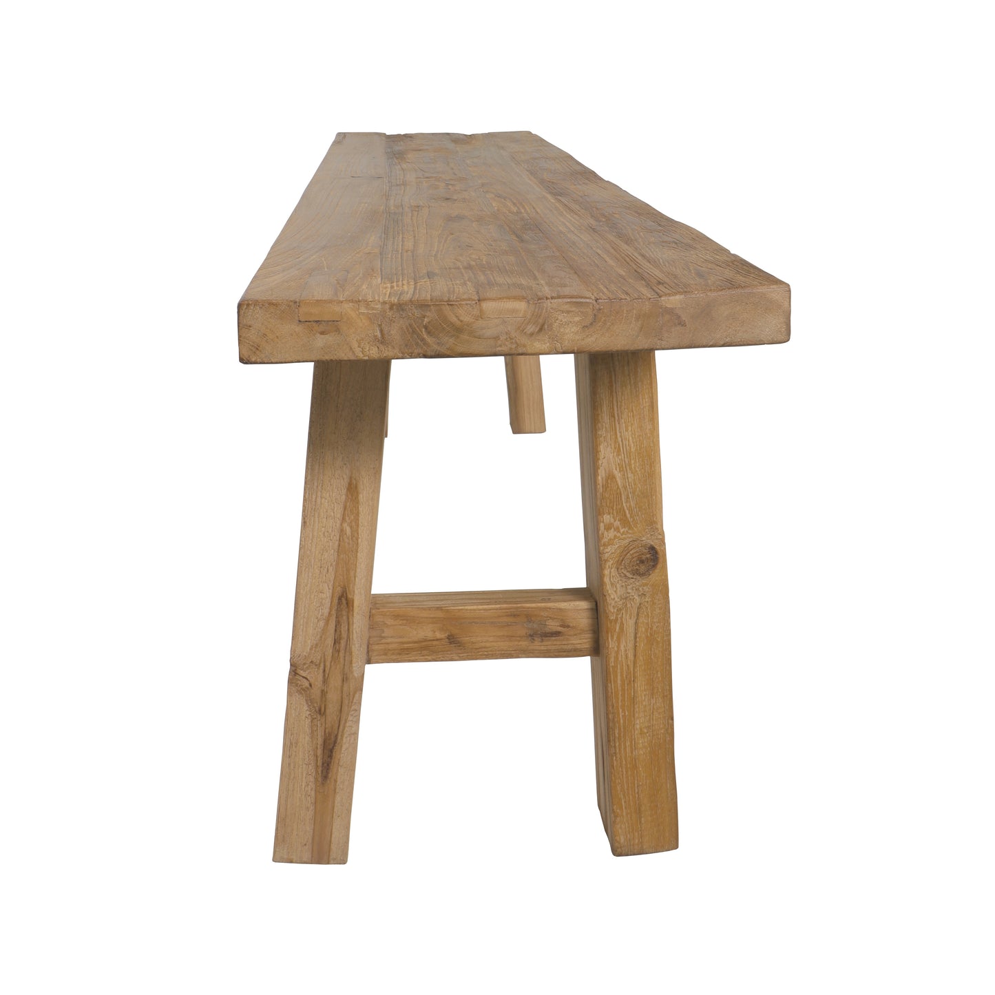 Sitzbank 200cm Bank aus Teakholz Rustikal