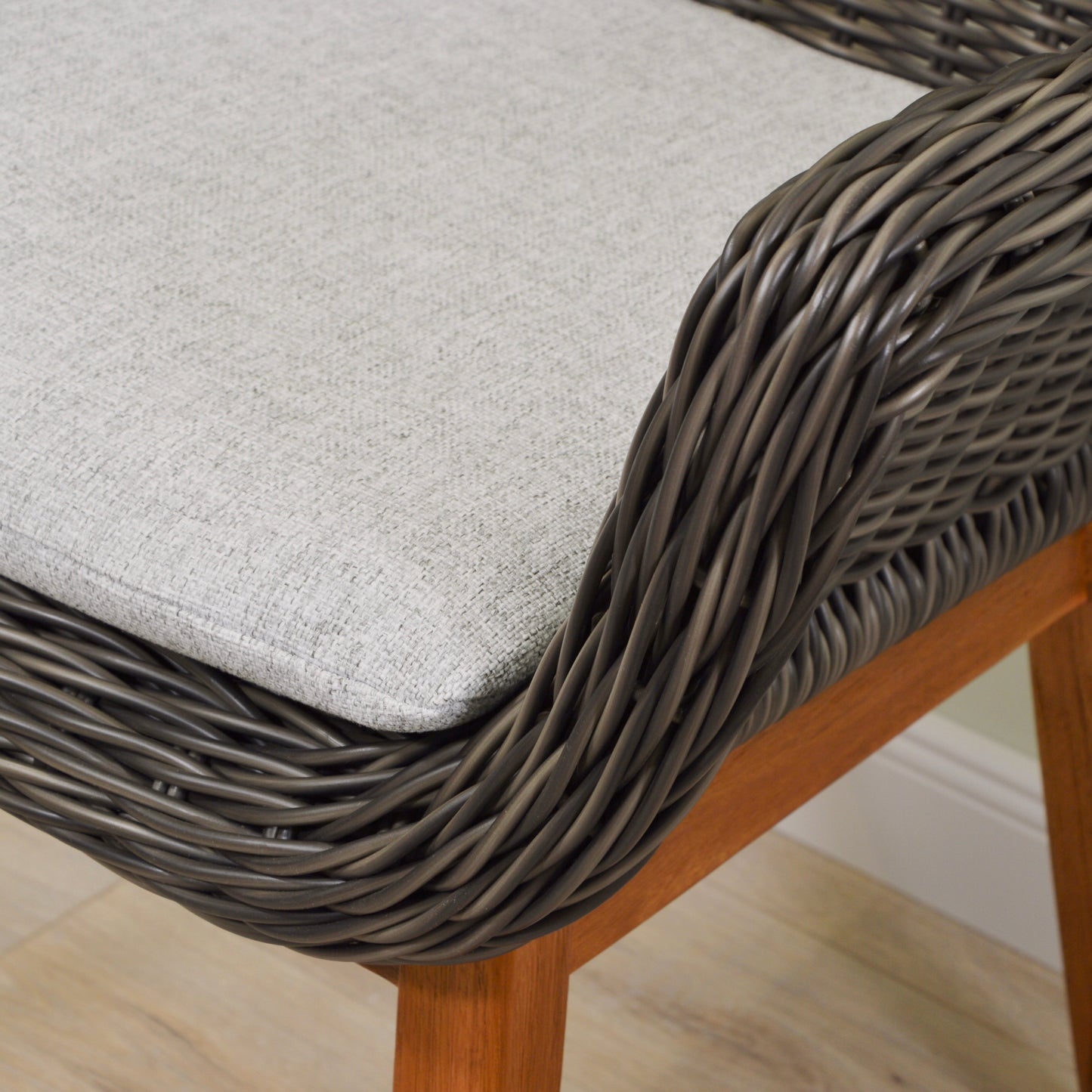 Gartenstuhl >White Pearl< Polyrattan