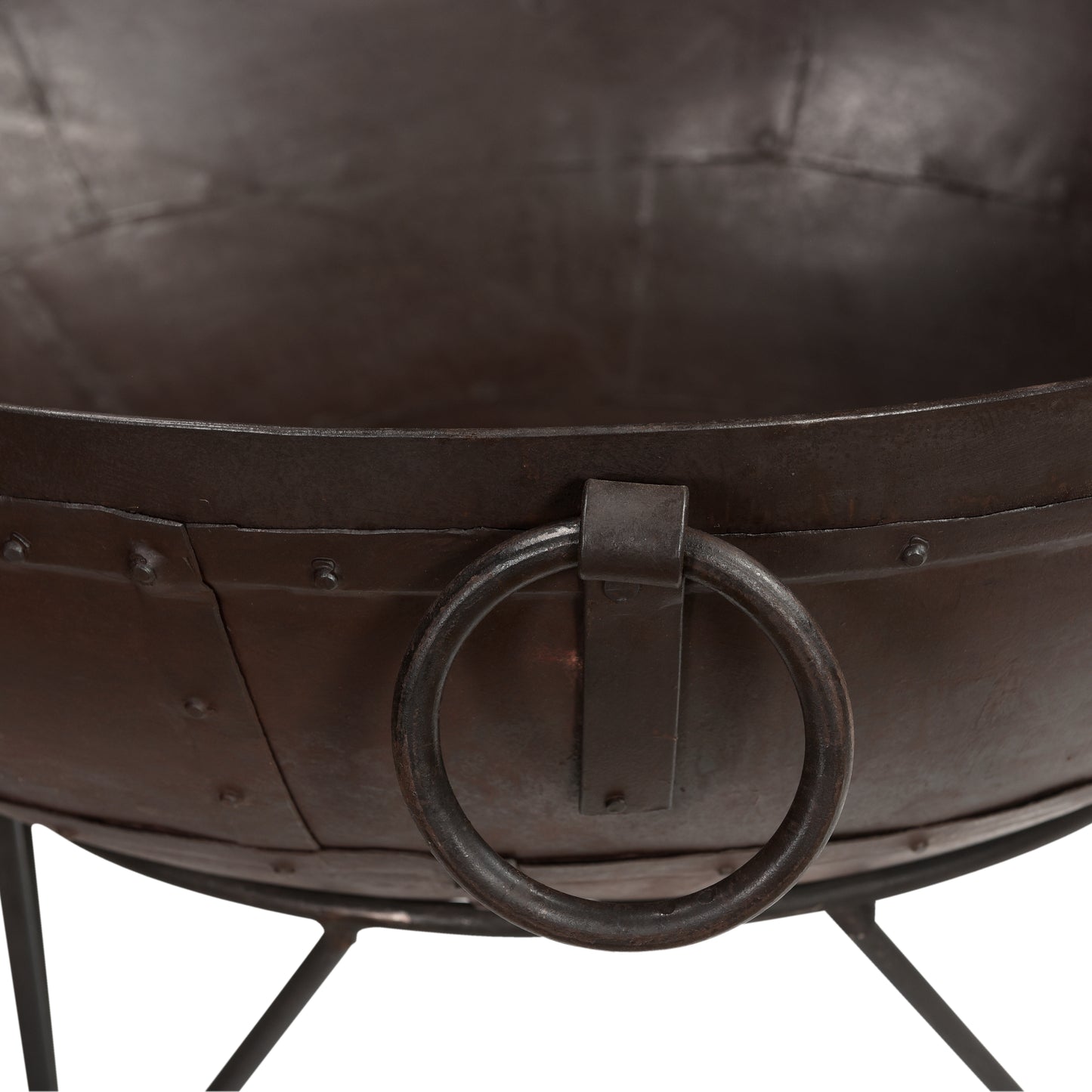 Feuerschale Metall mit Ständer