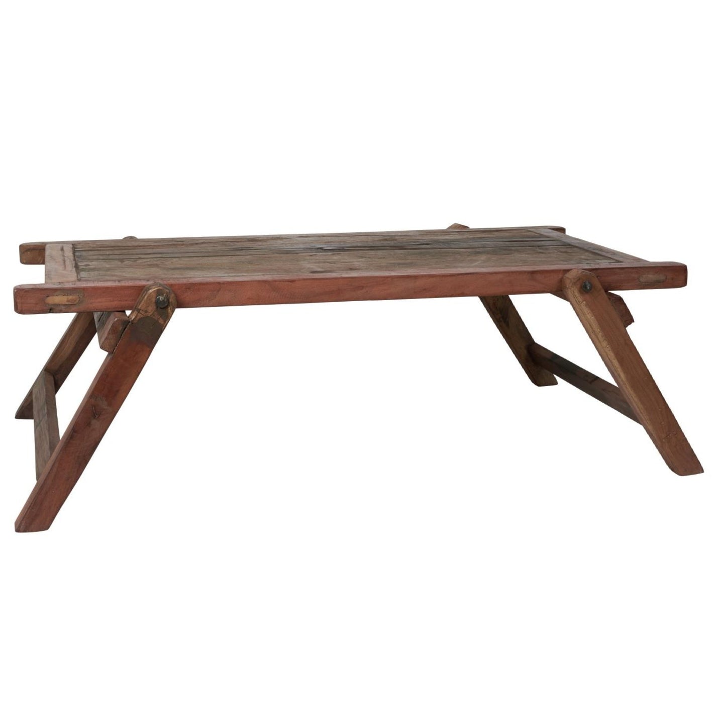 Couchtisch >Military< klappbar aus Massivholz