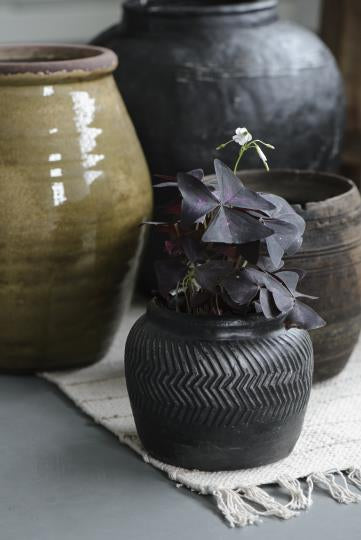 Topf Caesar Schwarz groß