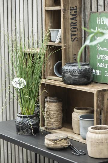 Topf Caesar Schwarz klein