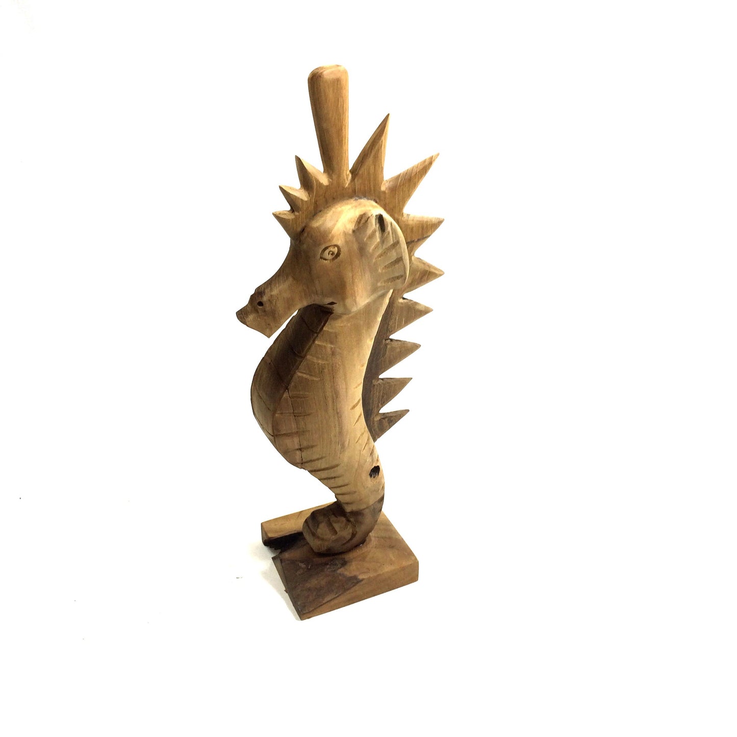 Seepferdchen aus Teakholz handgeschnitzt - versch. Größen