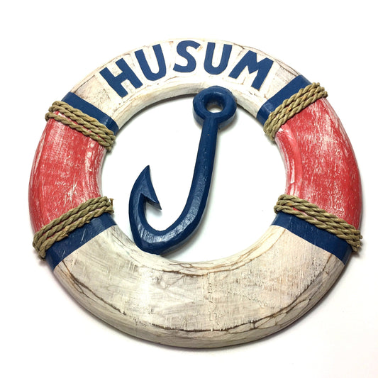 Rettungsring Rot/Weiß „Husum“