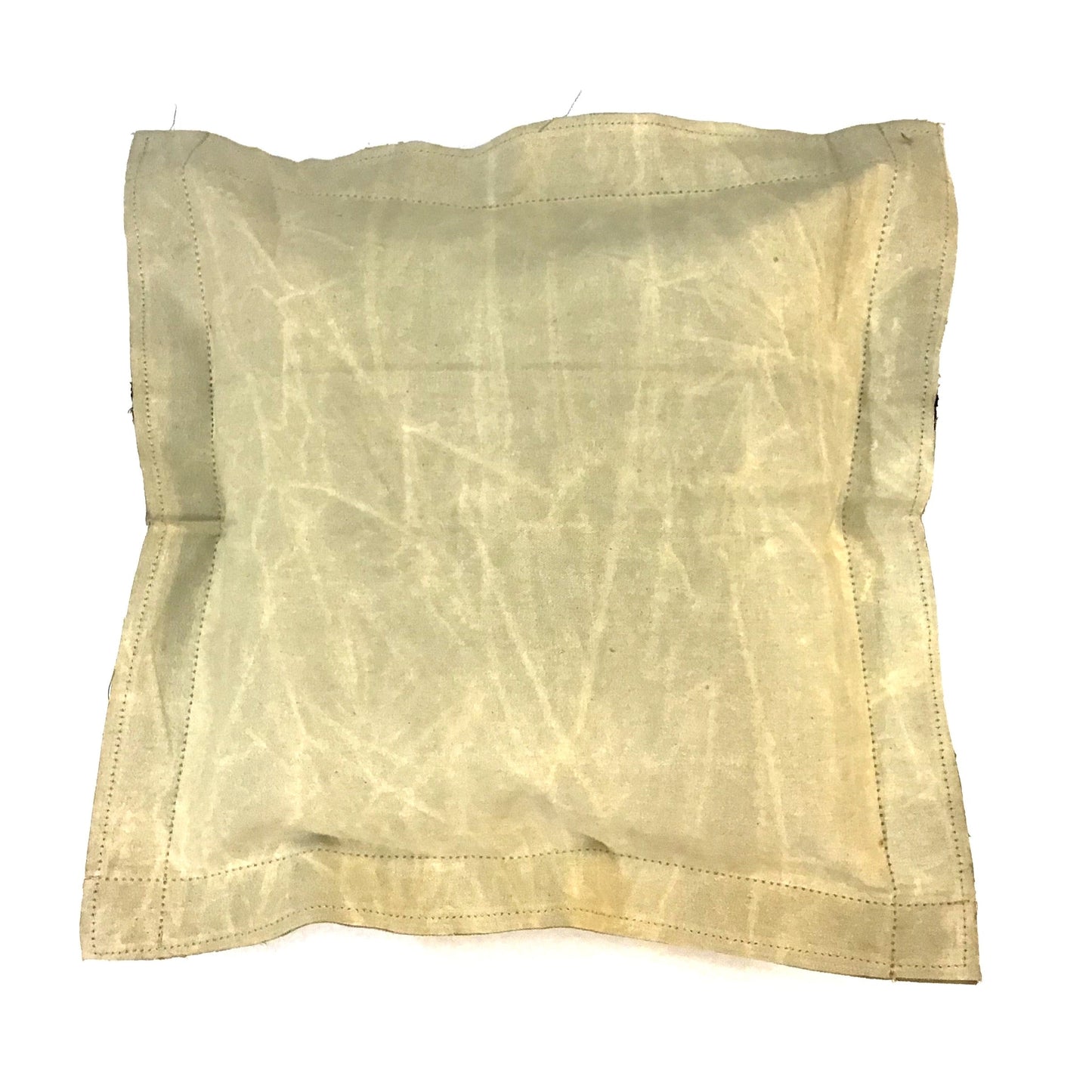 Canvas Kissen uni Stehsaum 40x40cm