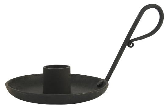 Kerzenhalter schwarz