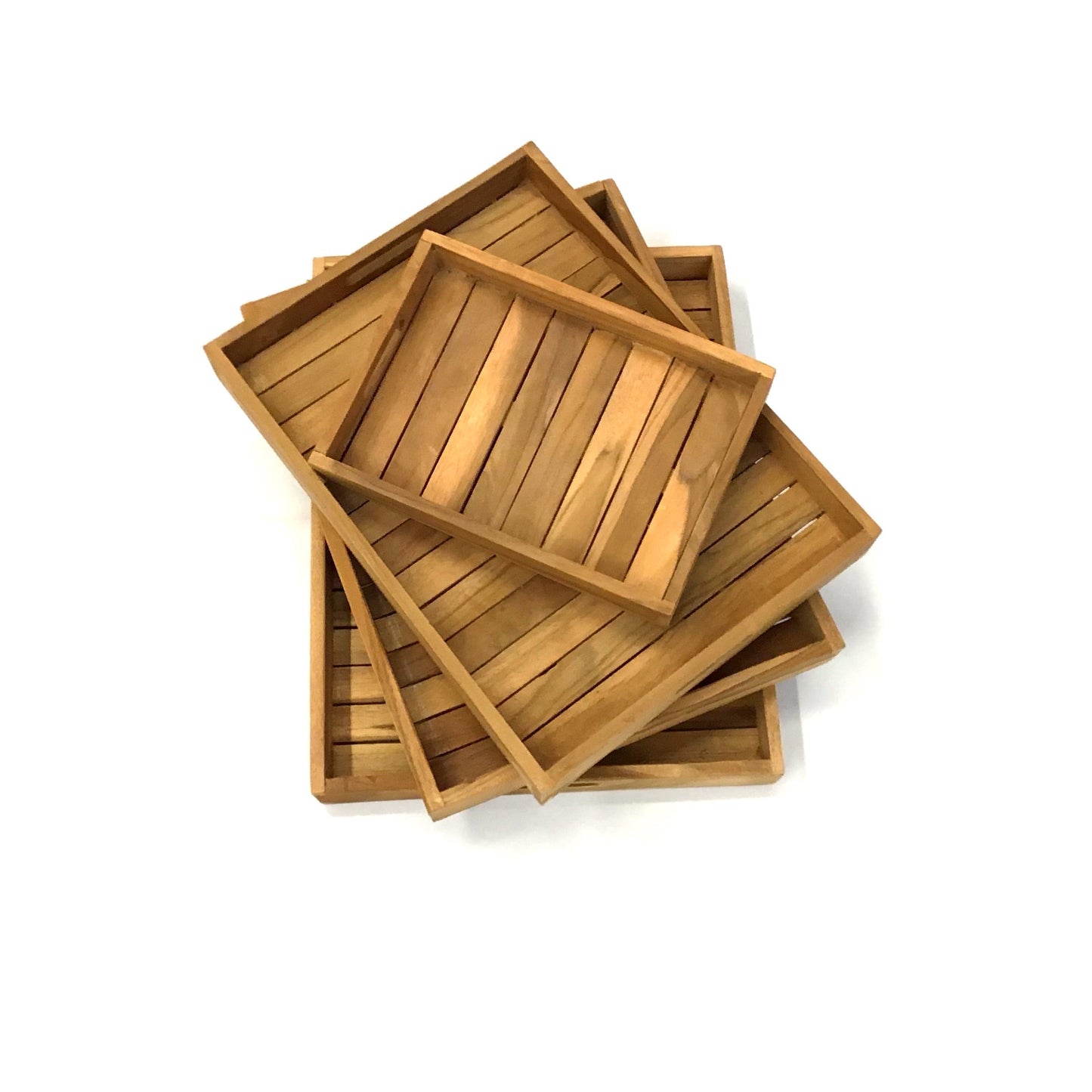 Tablett aus Teakholz - versch. Größen