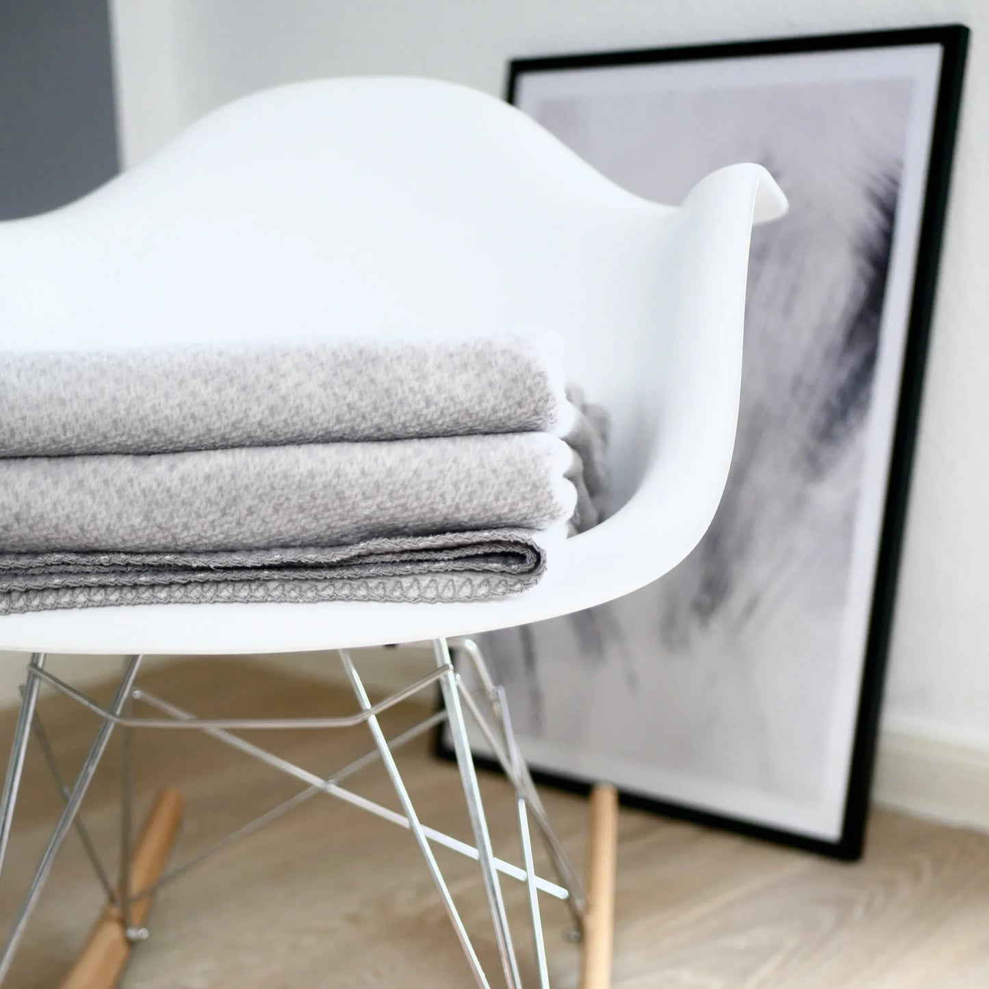 Kuscheldecke >Emma< aus Bio-Baumwolle von Riema - versch. Farben