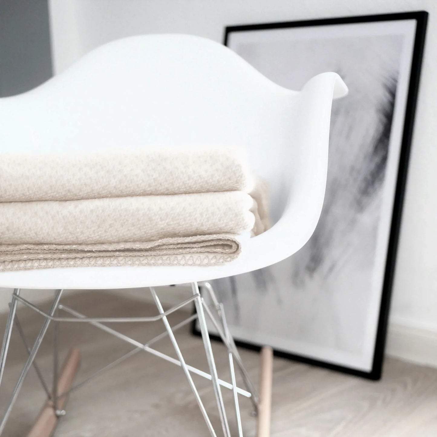 Kuscheldecke >Emma< aus Bio-Baumwolle von Riema - versch. Farben