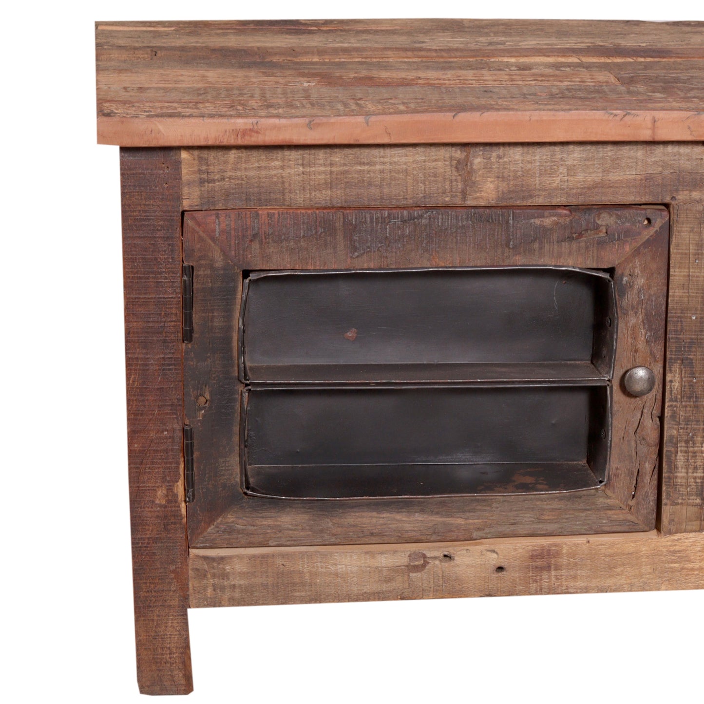 TV-Board >Bakery< aus Recycle Holz - 4 Türen