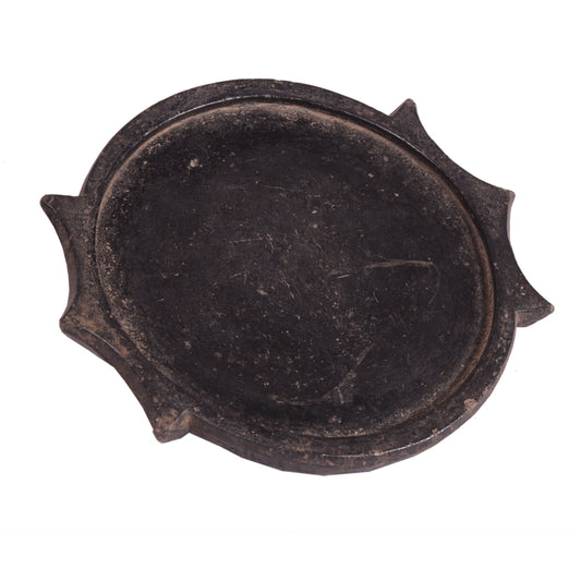 Antike Steinplatte Deko Tablett