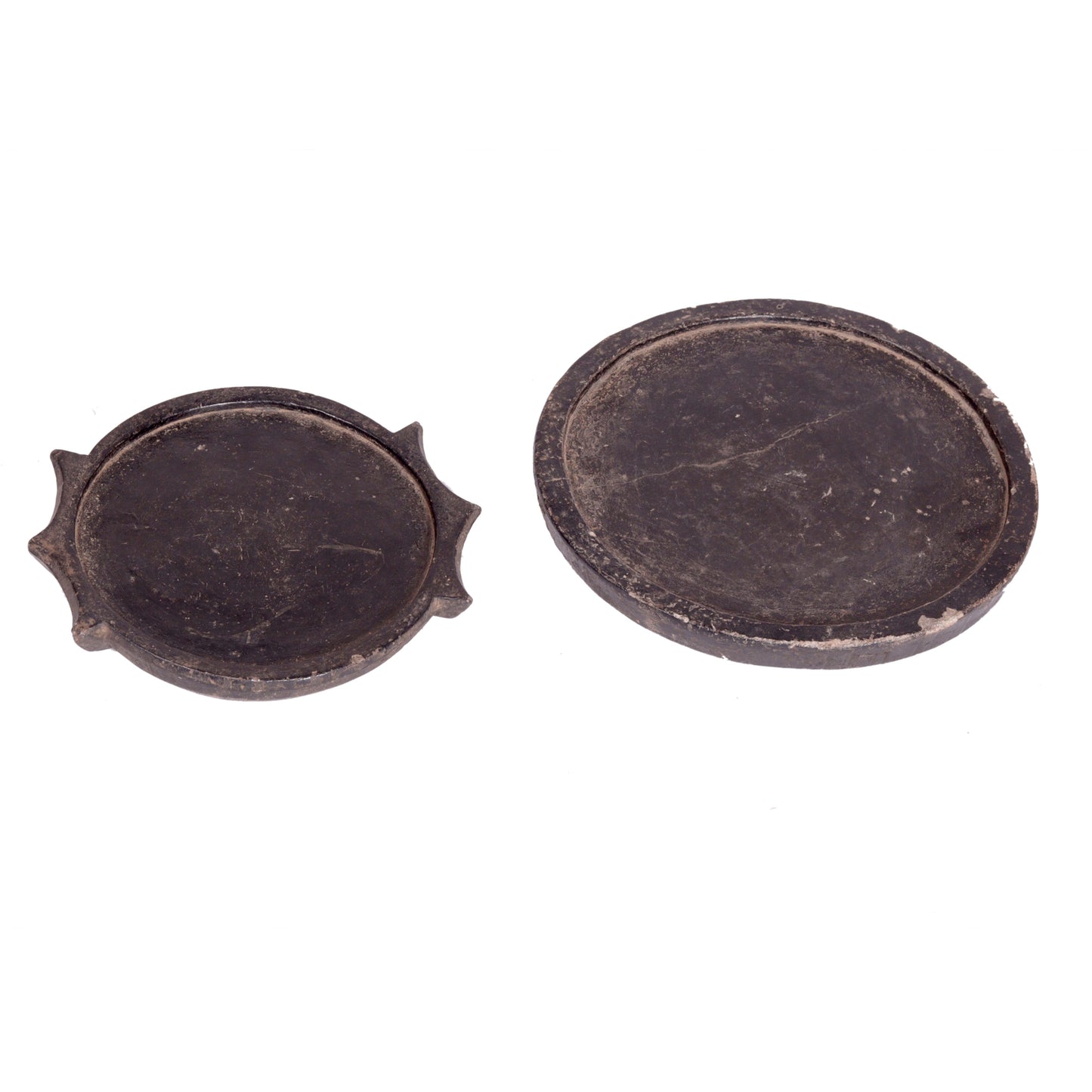 Antike Steinplatte Deko Tablett