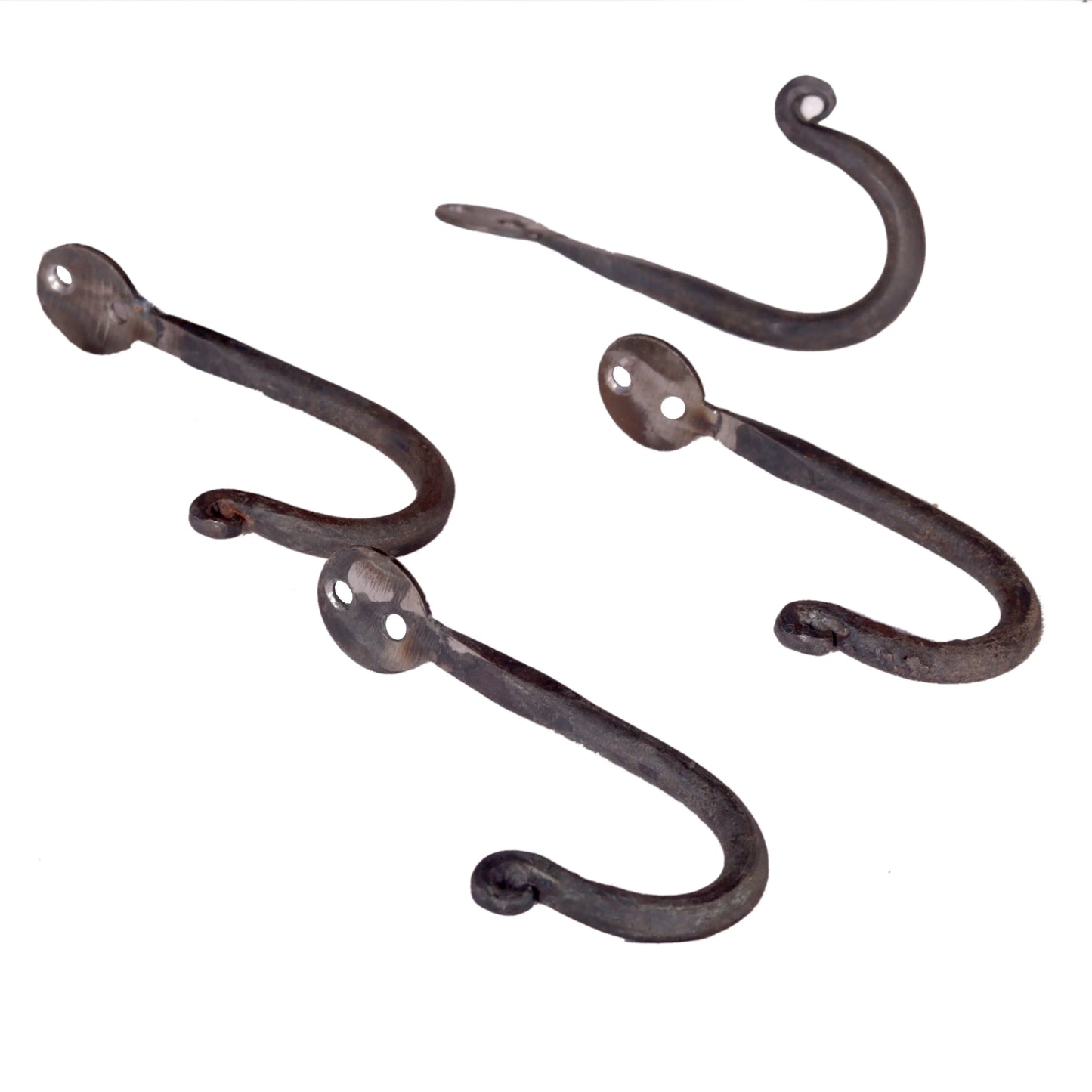 Garderobenhaken aus Metall Haken