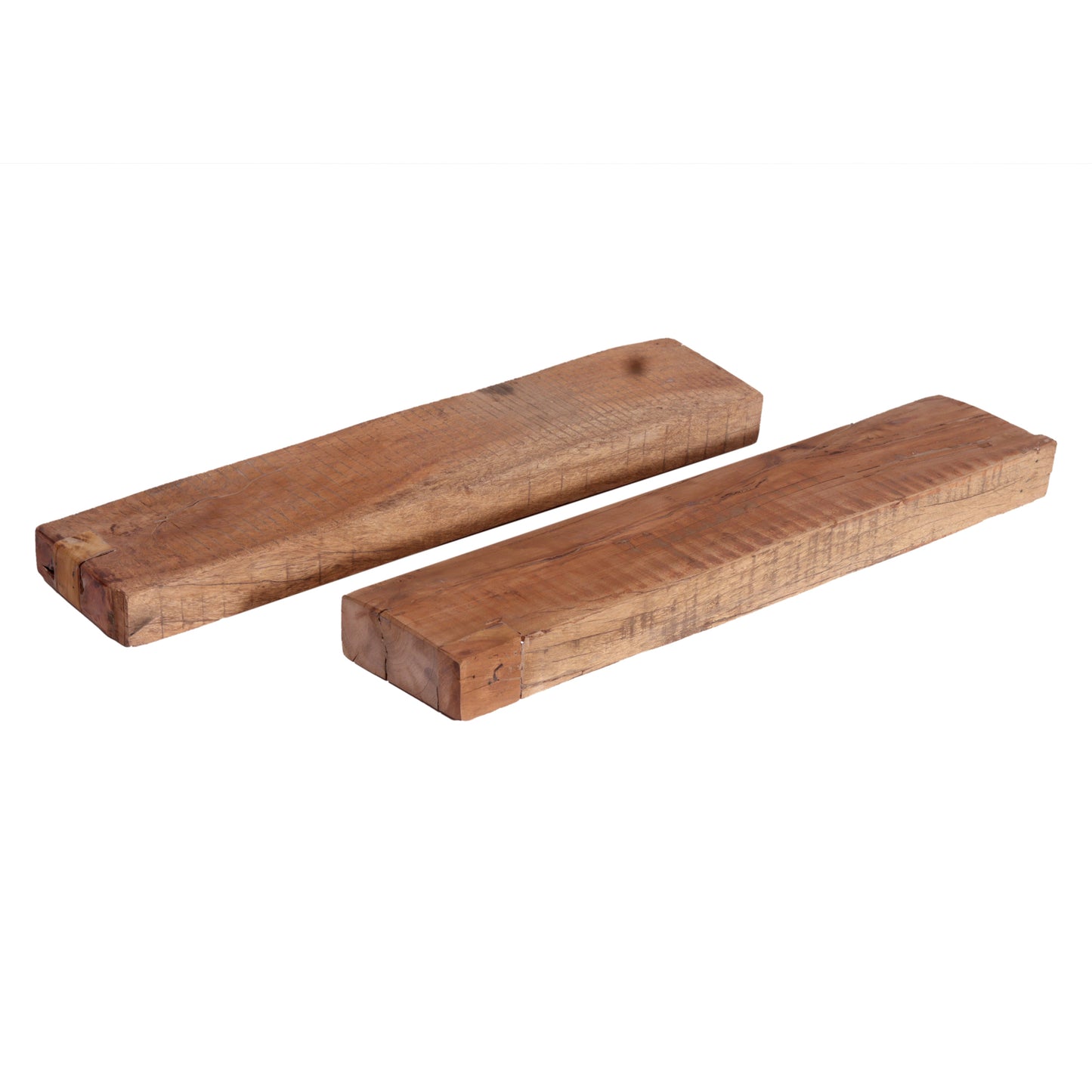 Regal recycle Balken Wandregal Altholz Holzregal ca. 70x15cm Unikat